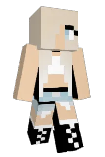 Haylicat Minecraft avatar full body