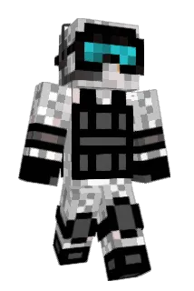 HazardBot Minecraft avatar full body