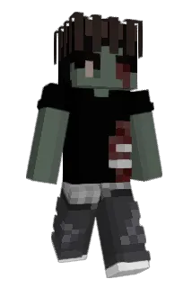 Hazardful Minecraft avatar full body