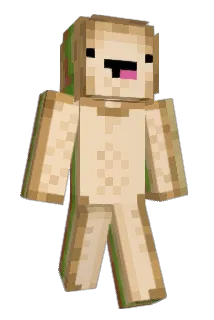 HazardousBread Minecraft avatar full body