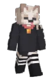 HazeFox Minecraft avatar full body