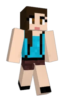 HazelG Minecraft avatar full body