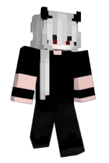 HazelyQ Minecraft avatar full body