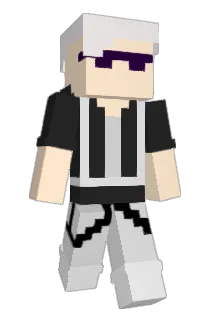 Hazked Minecraft avatar full body