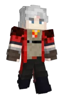 HeDante Minecraft avatar full body