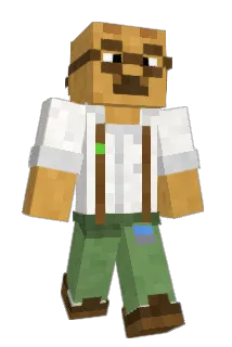 HeDoesItForFree Minecraft avatar full body
