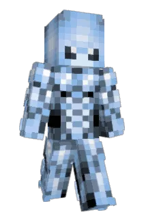 Headpiece Minecraft avatar full body