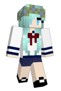 Headset Minecraft avatar full body