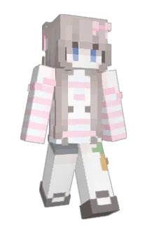Heartflakes Minecraft avatar full body