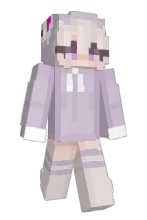 HeartooTV Minecraft avatar full body