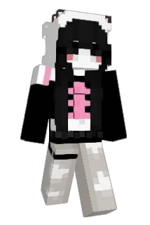 Heartzcats Minecraft avatar full body