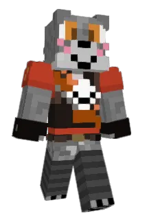 HeavyTheFurry Minecraft avatar full body