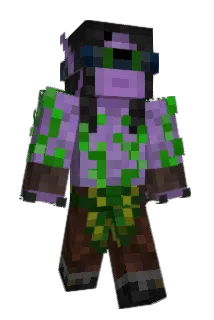 Heedroot Minecraft avatar full body
