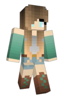 HeeeHeeeXD Minecraft avatar full body