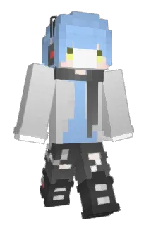 HeiDou Minecraft avatar full body