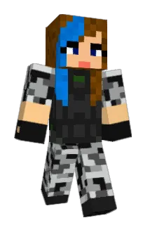 Heidibeidi Minecraft avatar full body