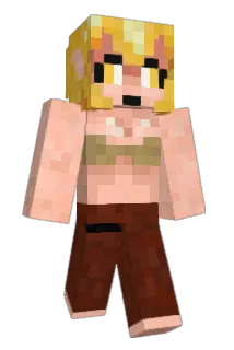 HellBagel Minecraft avatar full body