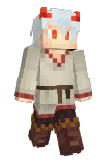 Hellboy08000 Minecraft avatar full body