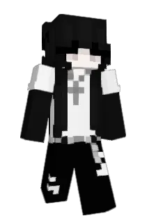 HellboyZira Minecraft avatar full body