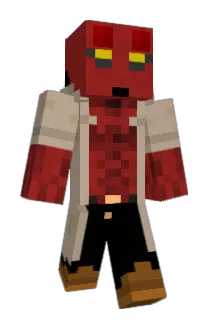 Hellboy_95 Minecraft avatar full body