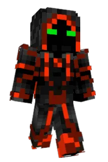Hellherox Minecraft avatar full body