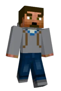 Hellkino Minecraft avatar full body