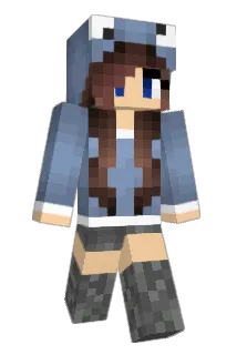 Hellno_Kitty Minecraft avatar full body
