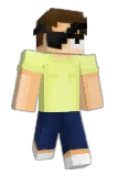 Hellomon Minecraft avatar full body