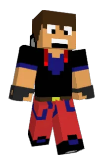 HelmetBoy2 Minecraft avatar full body