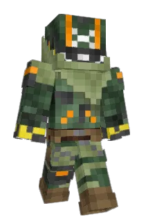 HelmetHarold Minecraft avatar full body