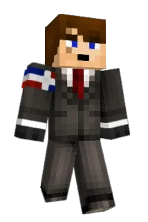 HelperYT Minecraft avatar full body