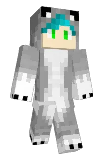 Helpz Minecraft avatar full body