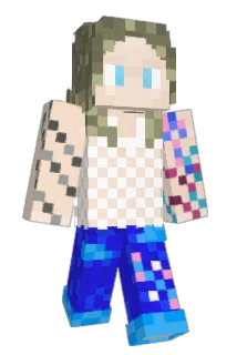 Helvrine Minecraft avatar full body