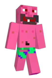 Hemogobliini Minecraft avatar full body