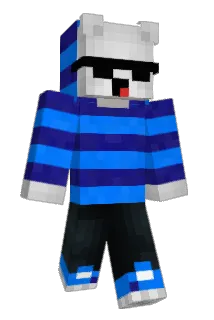 HenTrux Minecraft avatar full body
