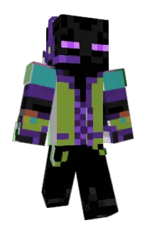 HenryTheEnderman Minecraft avatar full body