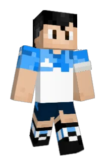 Heptacampeon Minecraft avatar full body