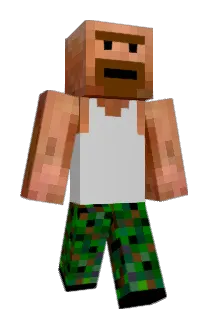 Herbiblock Minecraft avatar full body