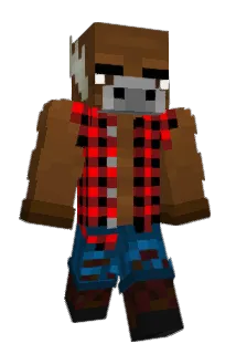 HereIsMoose Minecraft avatar full body