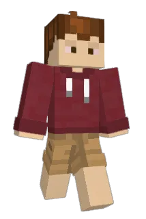 Hermeeet Minecraft avatar full body