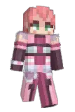 Hermes44 Minecraft avatar full body