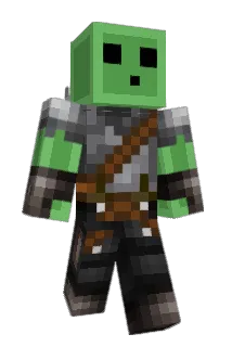HermitMonk Minecraft avatar full body
