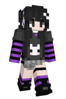 Hermonik Minecraft avatar full body
