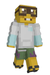 Hero1brine Minecraft avatar full body