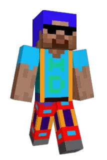 HeroDavis Minecraft avatar full body