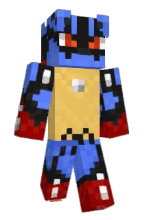HeroFireMars Minecraft avatar full body