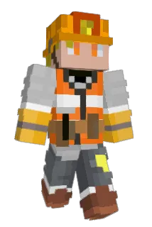Herobytes Minecraft avatar full body