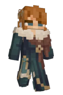 HertaPuppetN3 Minecraft avatar full body