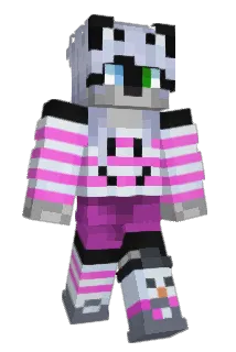 Hesychophobia Minecraft avatar full body