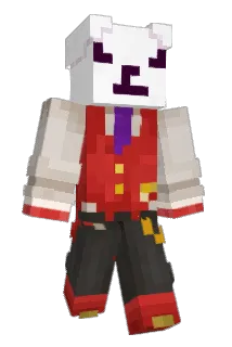 Hexaphone Minecraft avatar full body